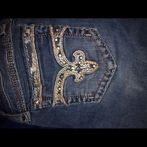 Bling rock revival pants